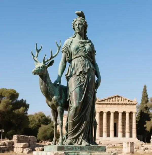 Bronze figure sculpture - Image 6