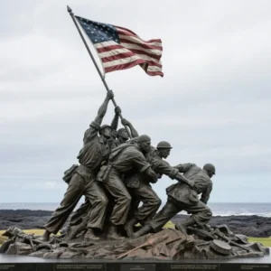 Bronze Military Statues