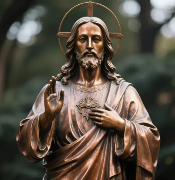Bronze Statue of Jesus