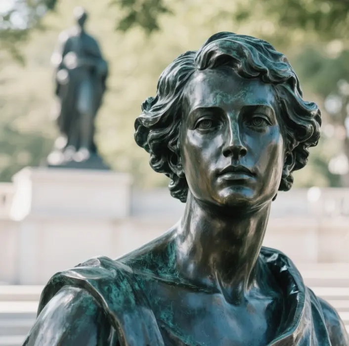 bronze statues are made