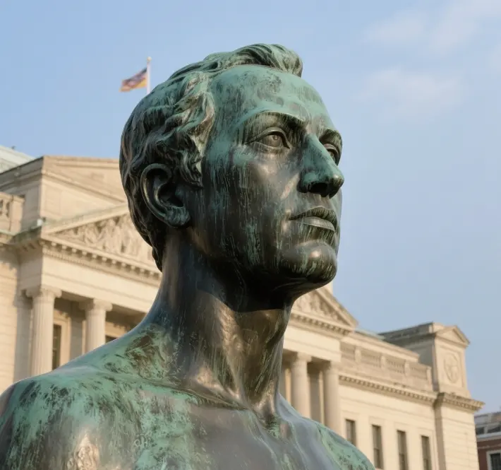 bronze statues are made