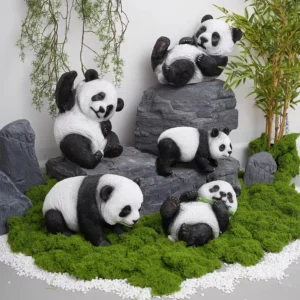Outdoor Panda Sculpture