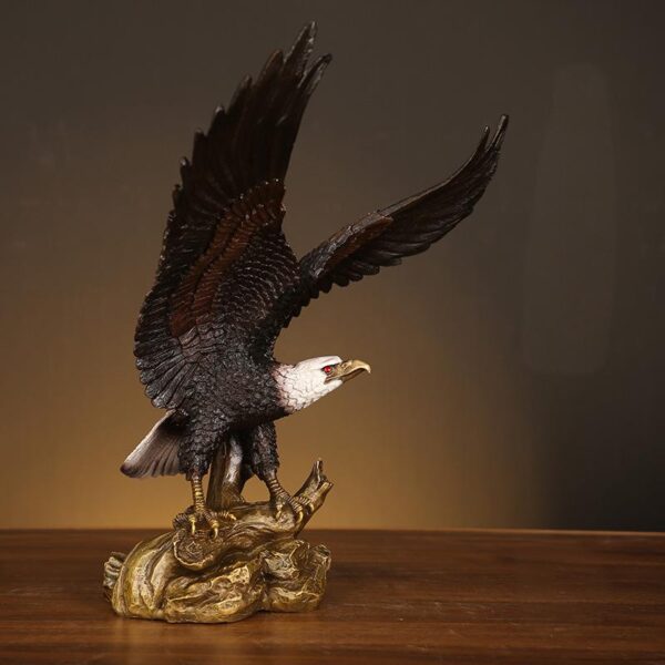 Eagle with Wings All Brass - Image 4