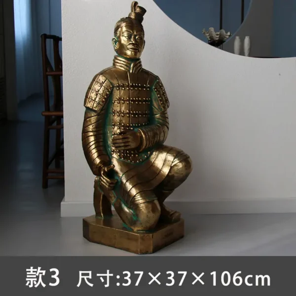 One-to-one Terracotta Army sculpture