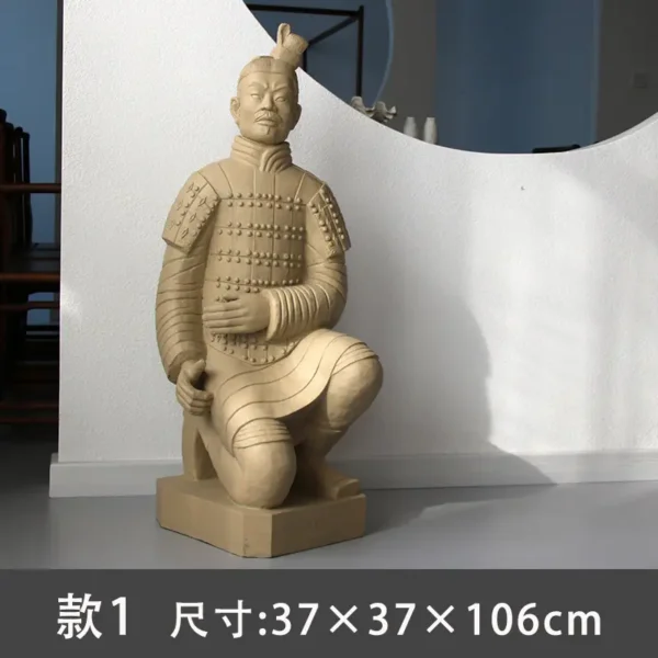 One-to-one Terracotta Army sculpture