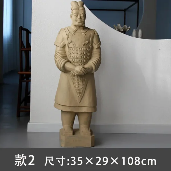 One-to-one Terracotta Army sculpture