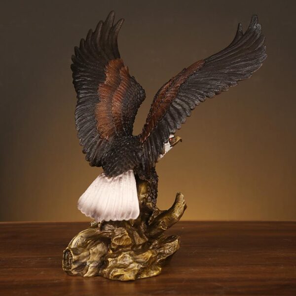 Eagle with Wings All Brass - Image 2