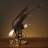 Eagle with Wings All Brass