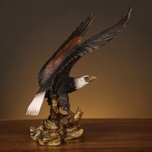 Eagle with Wings All Brass