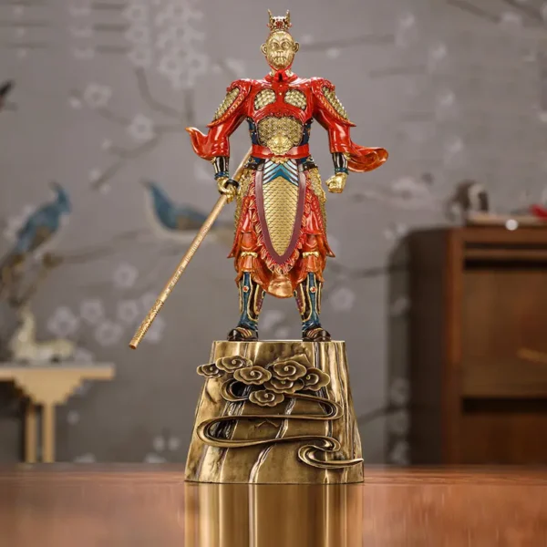 Brass Monkey King Pendant