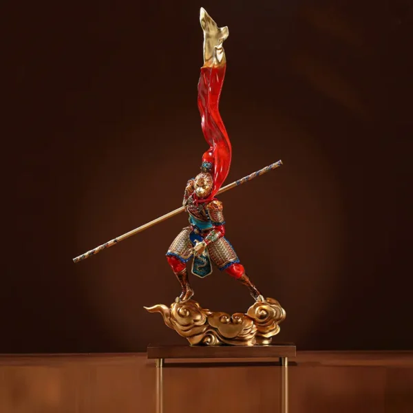 Brass Monkey King Pendant