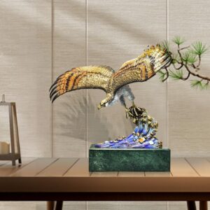 eagle statue bronze