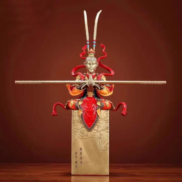 Monkey King Full Bronze Pendant