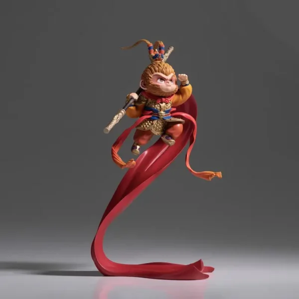 Copper Desktop Monkey King