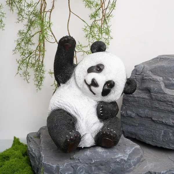 Outdoor Panda Sculpture