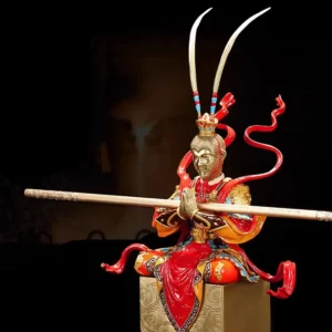 Monkey King Full Bronze Pendant