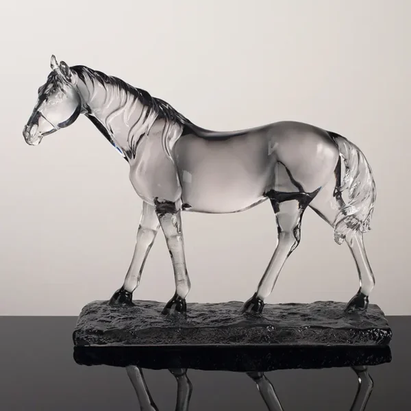Scandinavian Resin Crafts Horse Statue