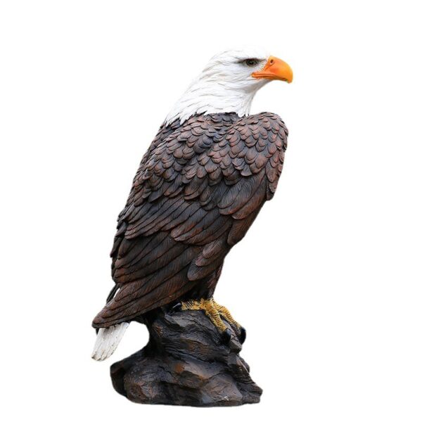 Simulation resin sculpture eagle ornament - Image 4