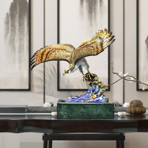 eagle statue bronze - Image 4