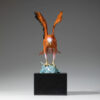 bronze eagle statue Pendant - Image 3