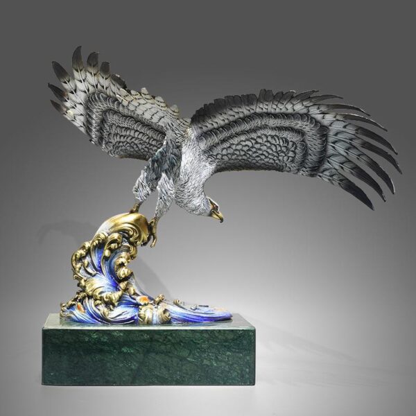 eagle statue bronze - Image 5