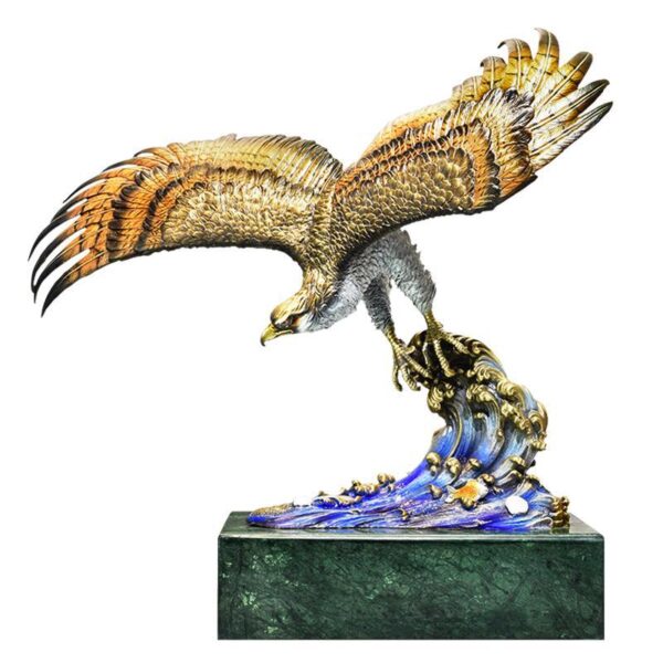 eagle statue bronze - Image 6