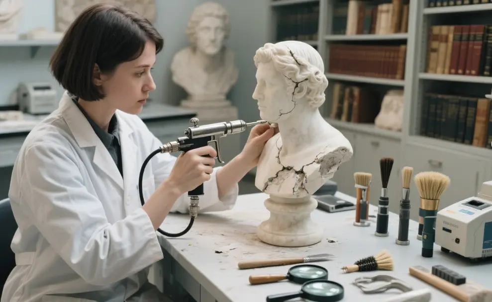 what is sculpture restoration & Conservation