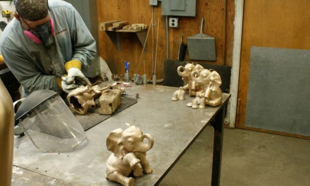 make bronze sculpture