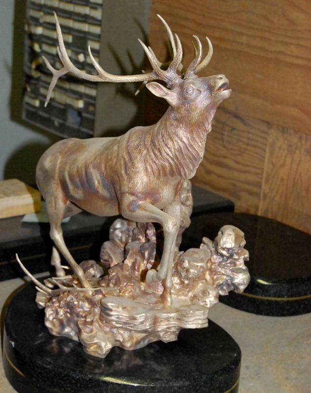 make bronze sculpture