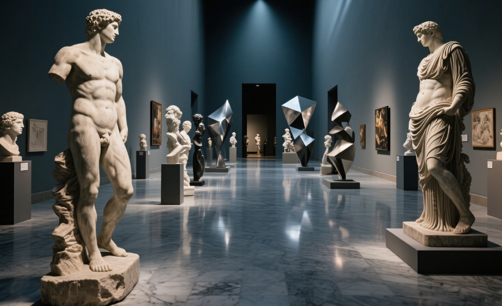 what are the different styles of sculpture